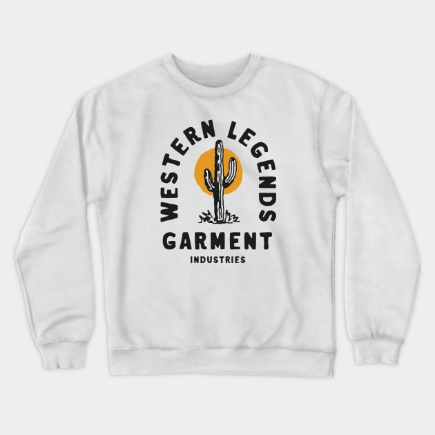 Western Legends Crewneck Sweatshirt by Megflags